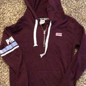 Maroon PINK Sweatshirt